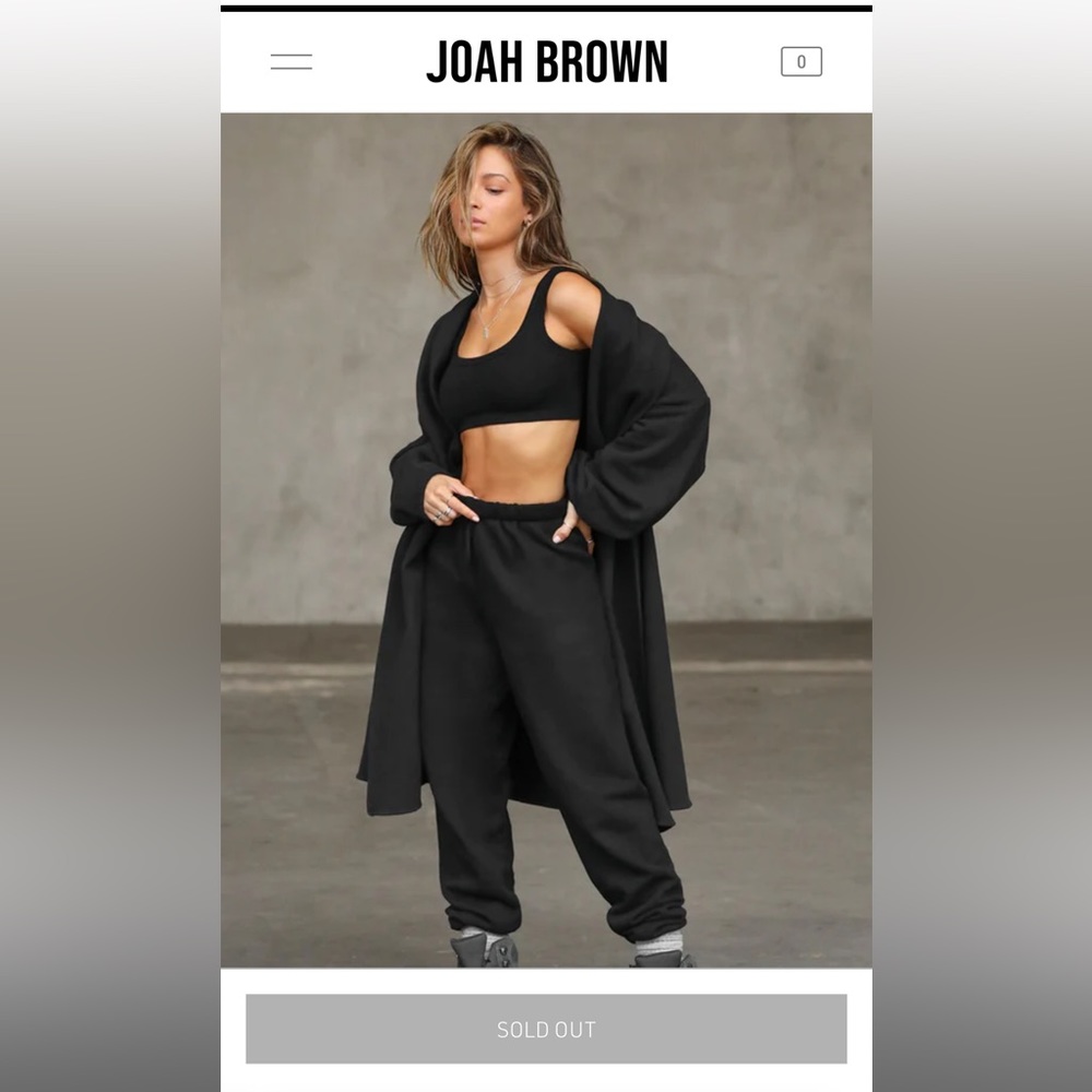 Joah Brown Cardigan BLACK